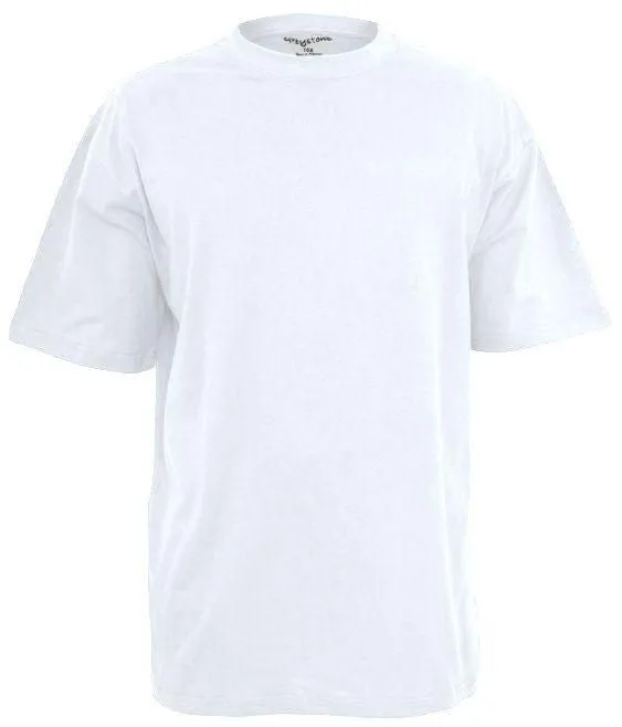 GREYSTONE Big Tall Man Cotton SHORT SLEEVE TEE SHIRT