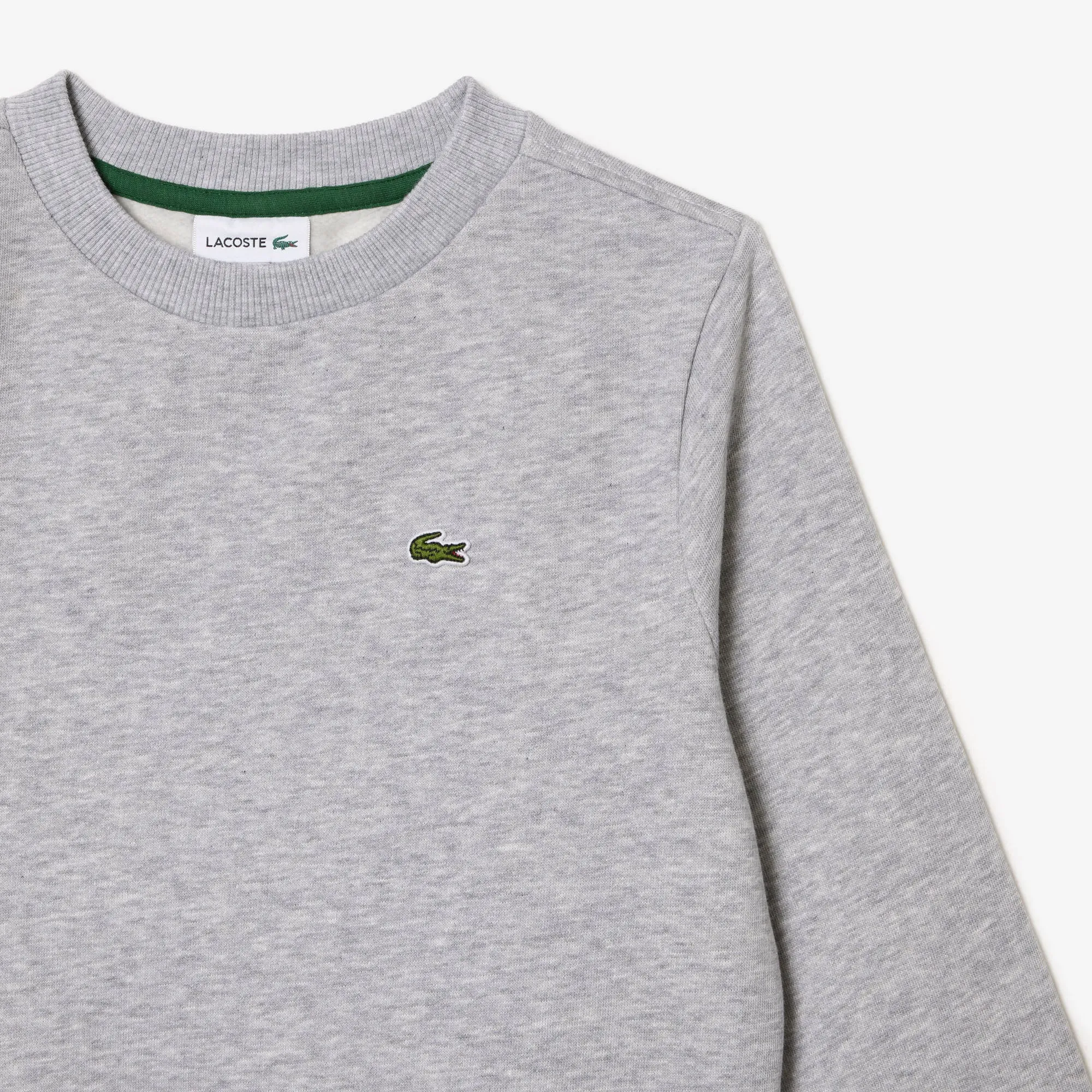 Kids’ Lacoste Organic Cotton Flannel Sweatshirt