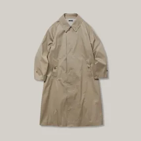 LENO BAL COLLAR COAT - BEIGE