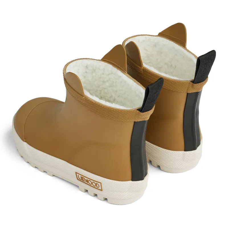 Liewood Jesse Thermo Rainboot - Golden Caramel/Sandy