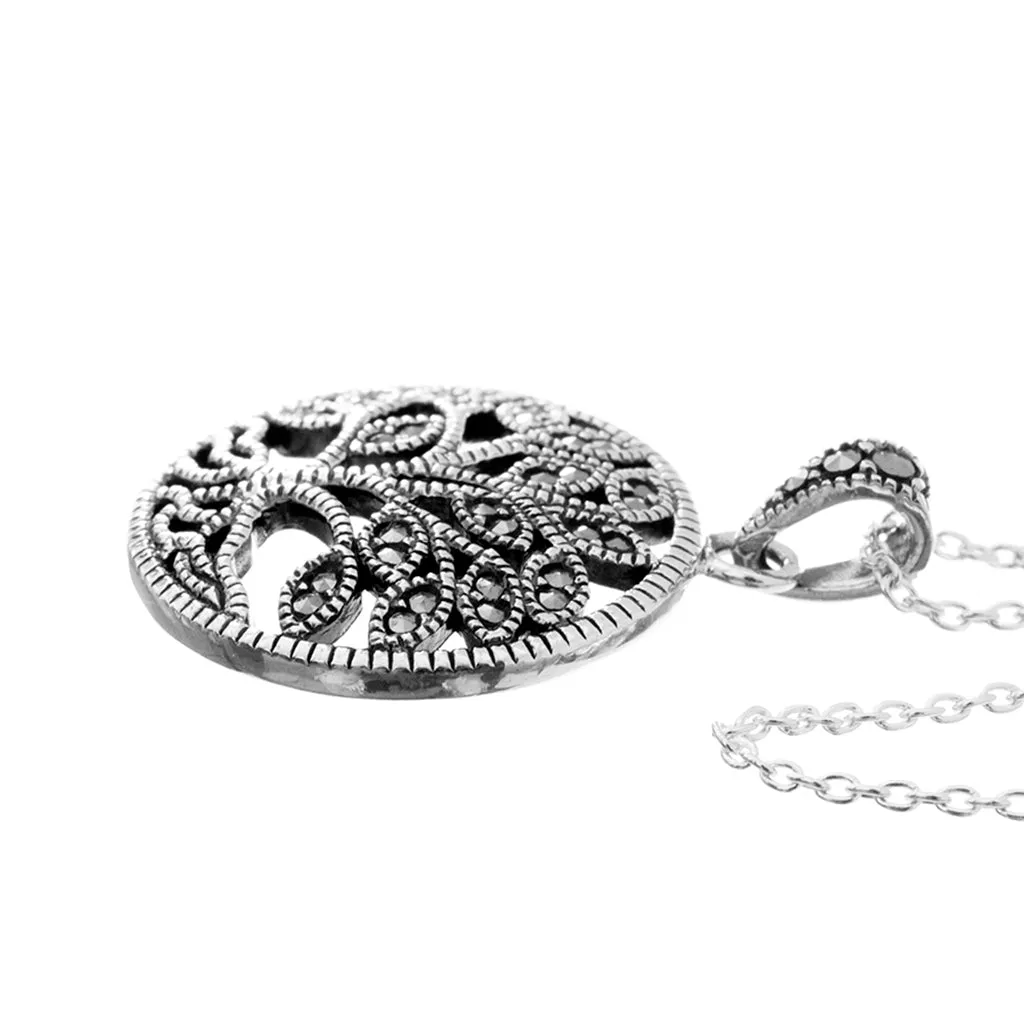 Life Pendant, Silver