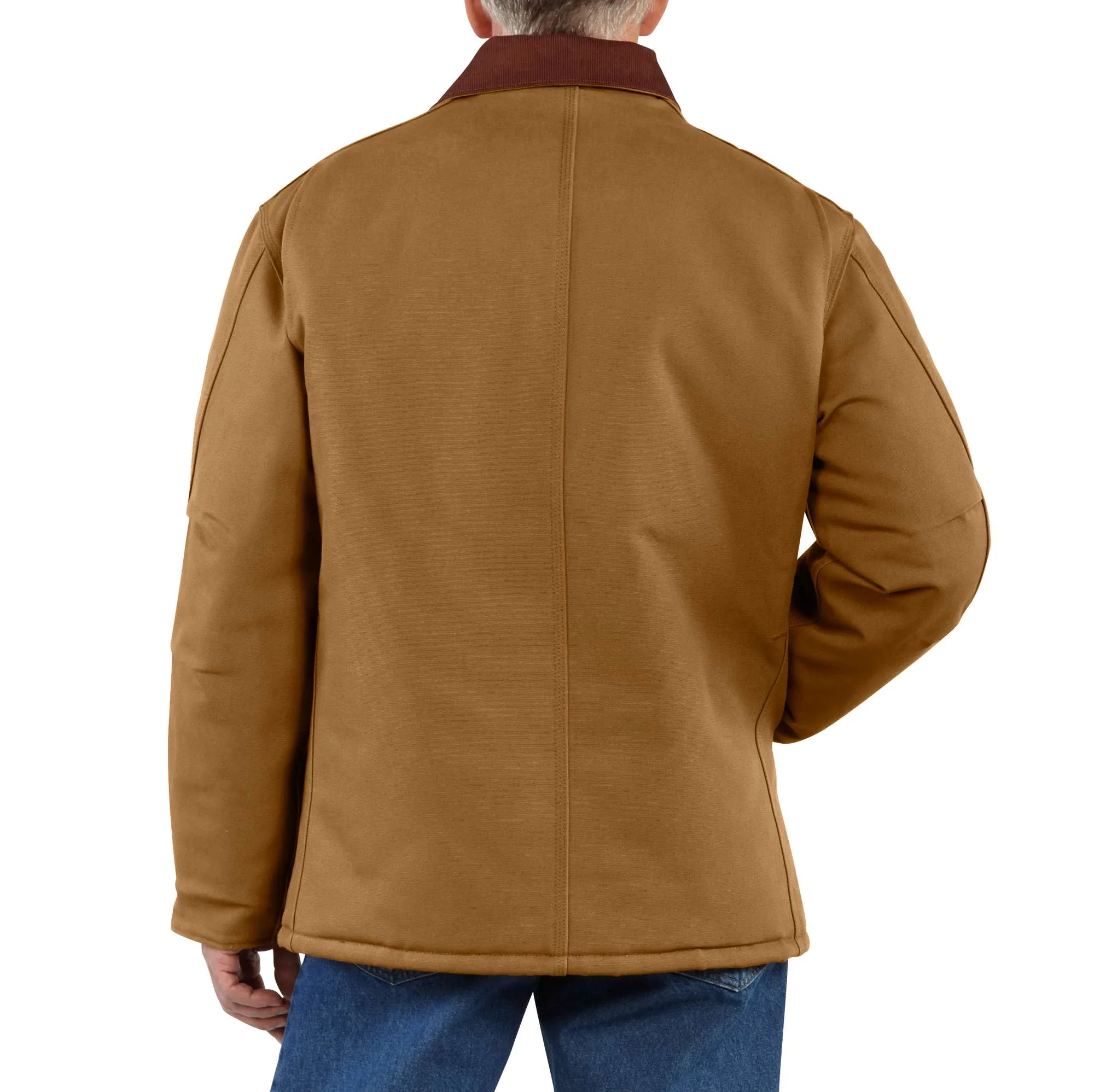 Loose Fit Firm Duck Insulated Traditional Coat - 3 Warmest Rating