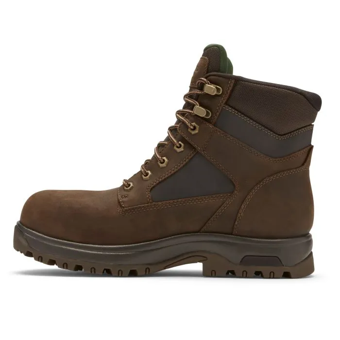 Mens Dunham 8000 Works Safety 6in in Brown