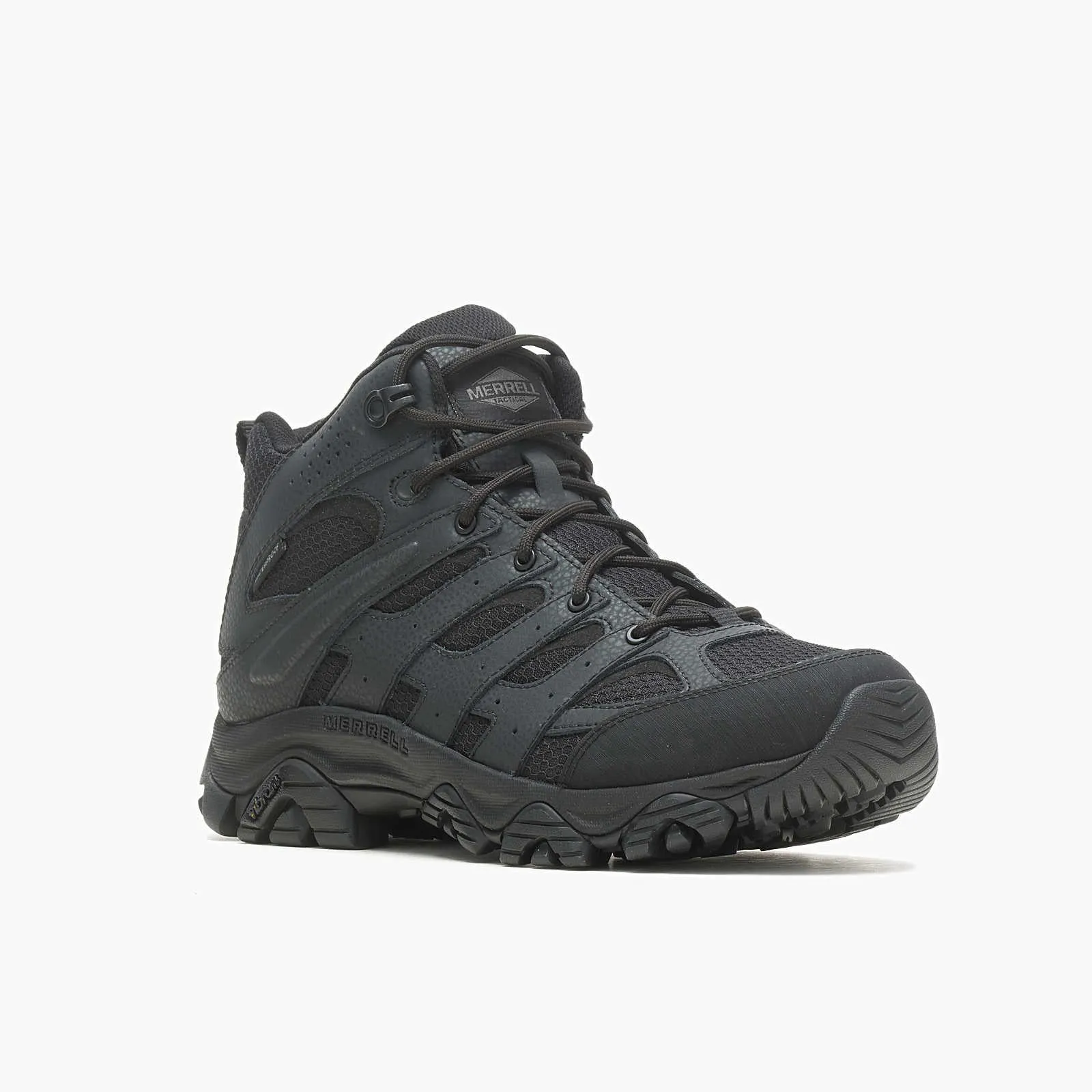 Moab 3 Mid Men's Tactical Work Boots Wp Tactical Black