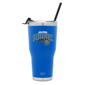 NBA Cruiser Tumbler with Flip Lid and Straw