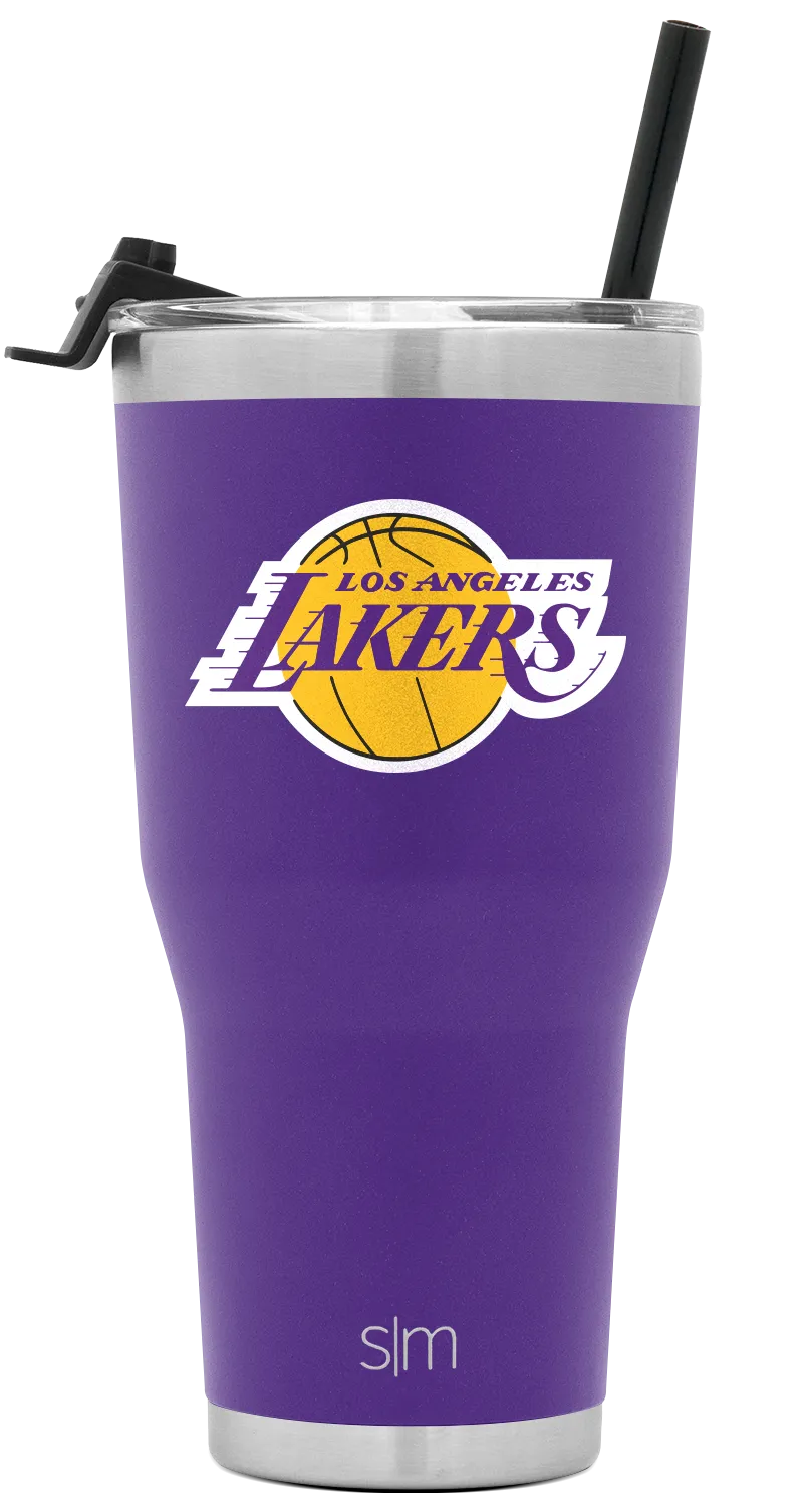 NBA Cruiser Tumbler with Flip Lid and Straw