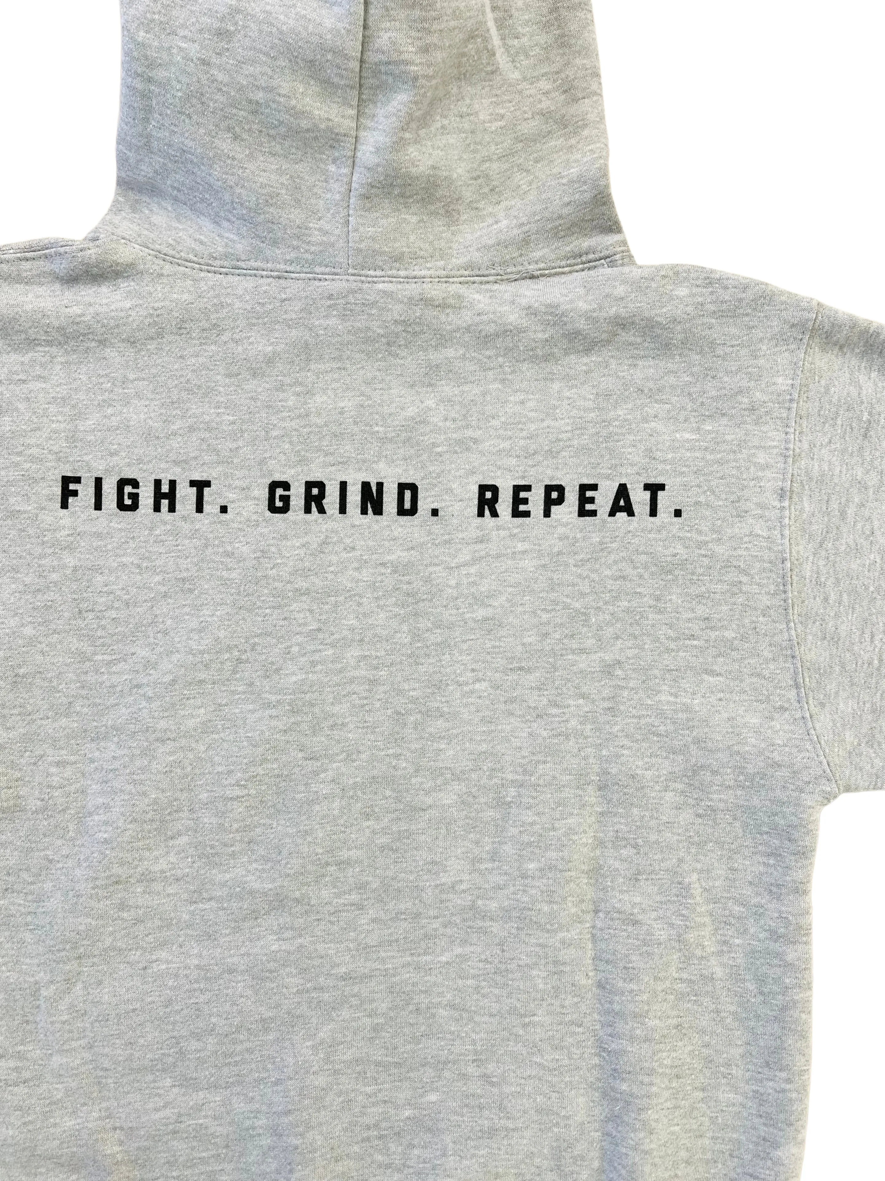 'NO STRAIGHT LINE TO SUCCESS' Unisex Grey Hoodie (2 Options)