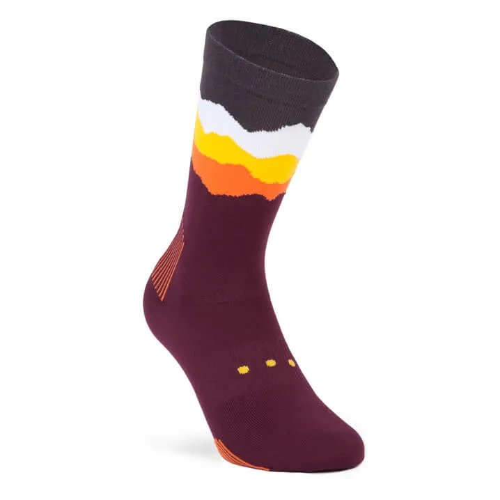 Pacific and Co Socks - Les Alps Violet