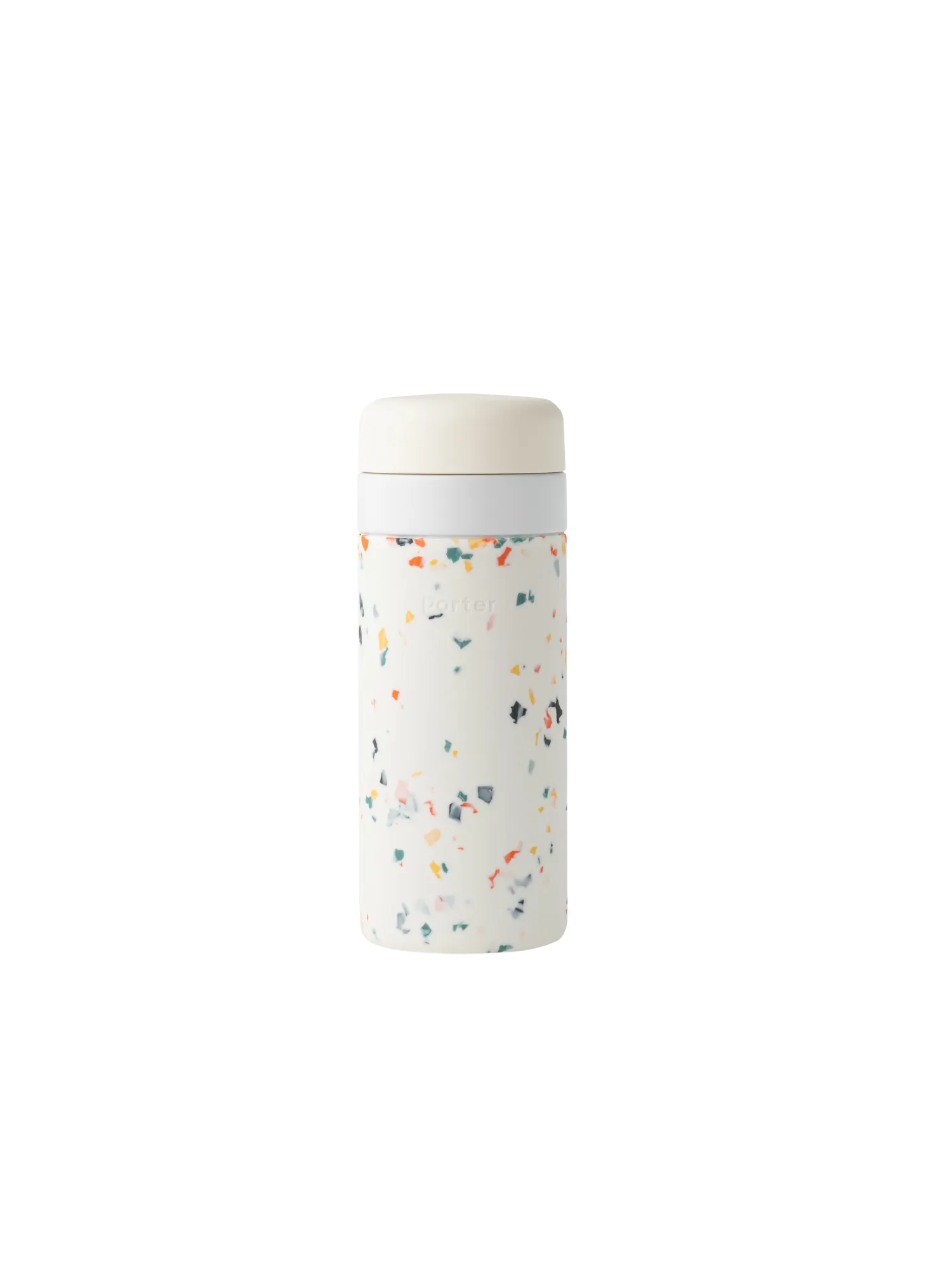 Porter Insulated 16oz Bottle (Cream Terrazzo)