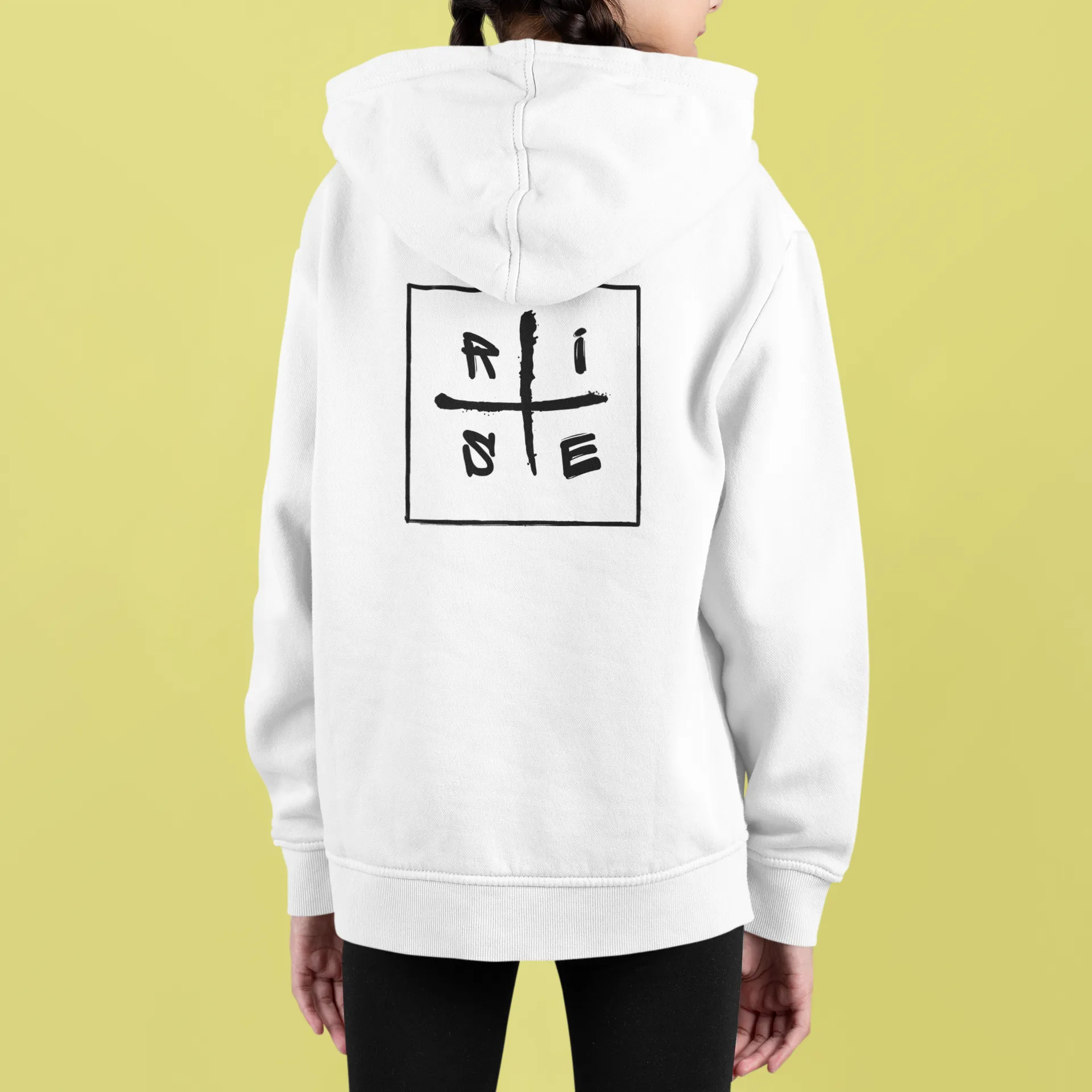 RiSE Graffiti Hoodie for Girls