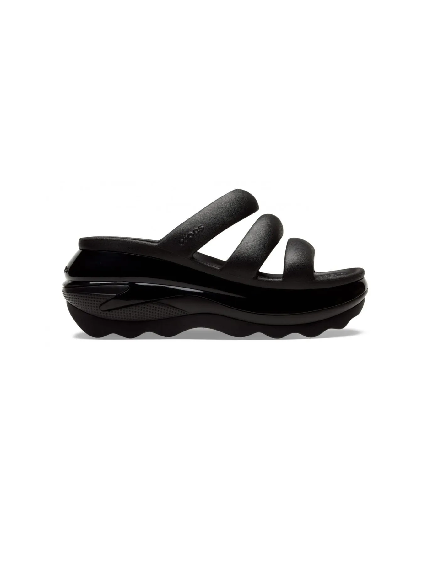 Shoes woman MEGA CRUSH TRIPLE STRAP BLACK CROCS