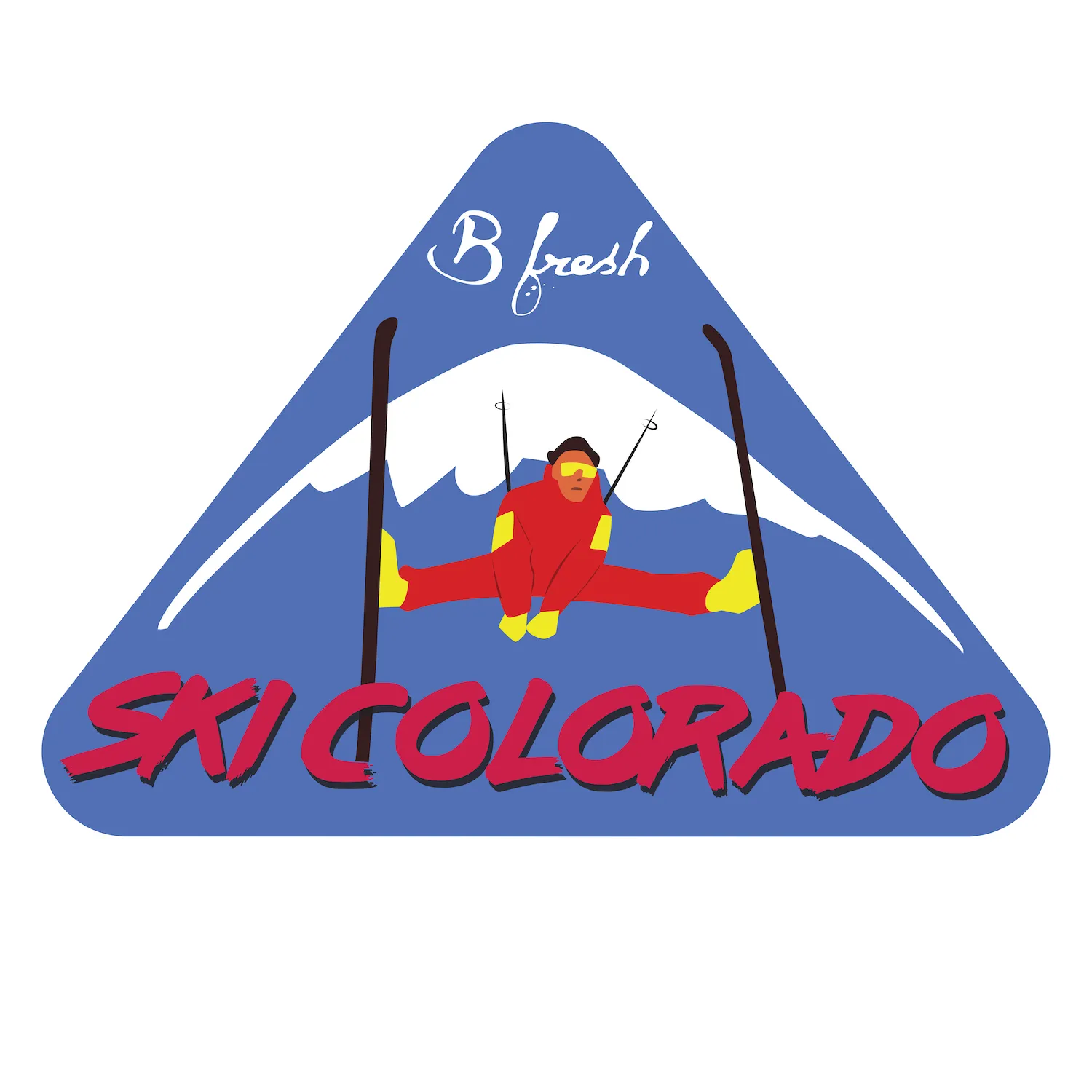 Ski Colorado - Sticker