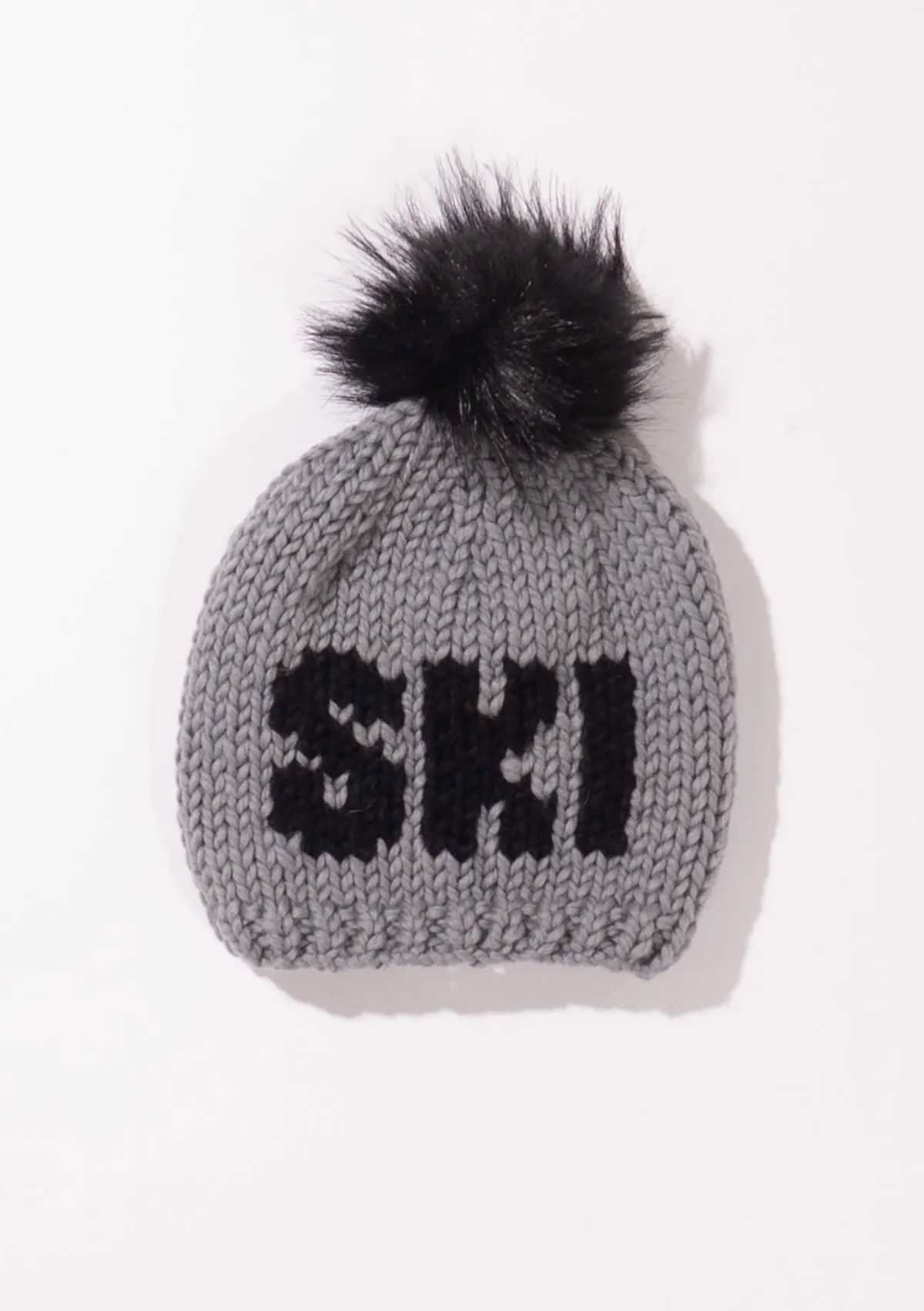 SKI Toque with Removable POM