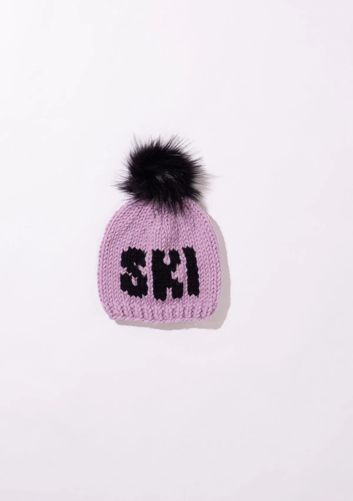 SKI Toque with Removable POM