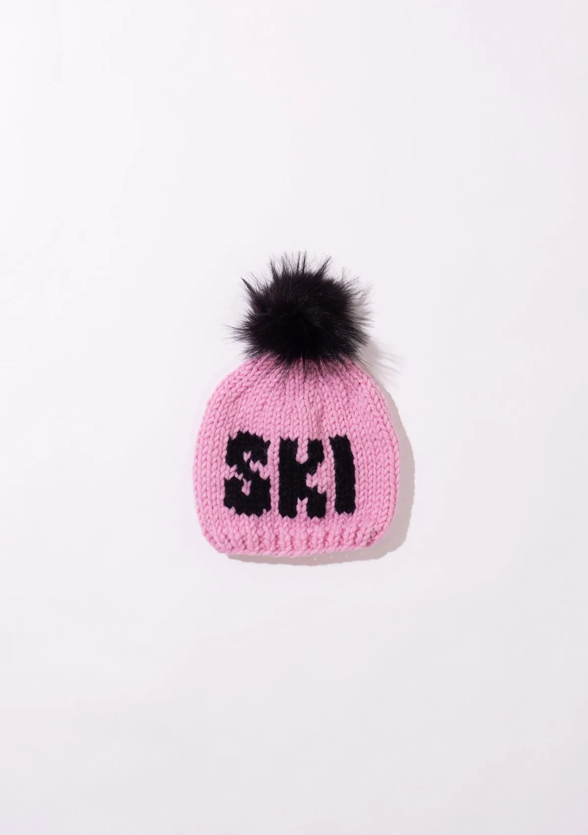 SKI Toque with Removable POM